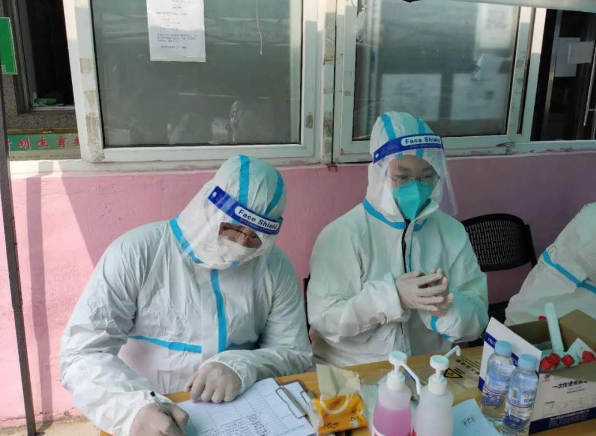 沈阳城市学院青年志愿者助力大连疫情防控一线