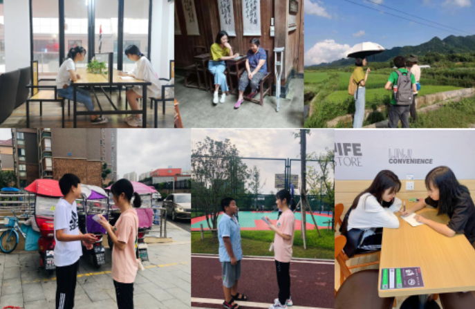 黄山学院团委“初心”团队开展系列社会实践活动