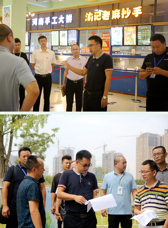 王义全带队检查秋季开学疫情防控工作