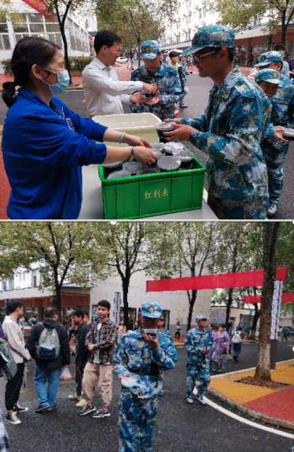 绵绵细雨话开学，姜汁可乐显温情