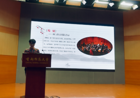 王宬葓在首都师范大学作学术报告