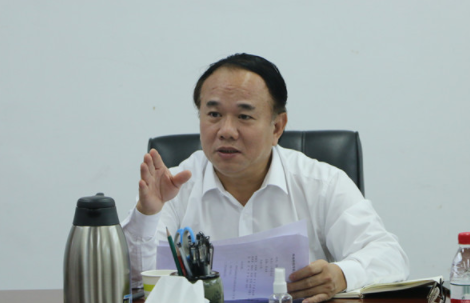 副校长苏古发讲话