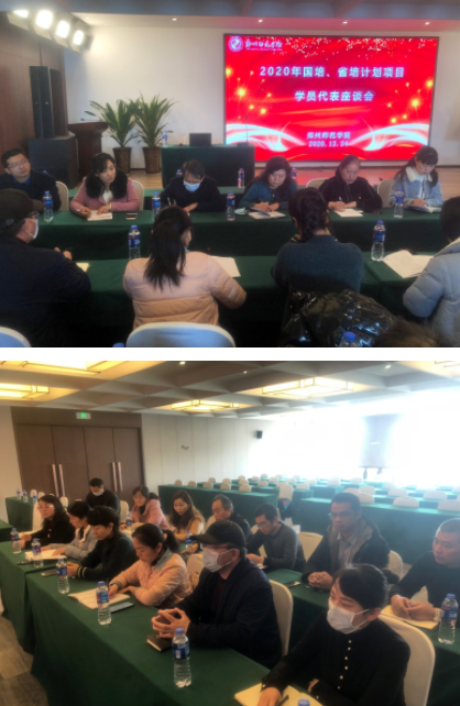 副校长蒋丽珠调研教师教育培训工作